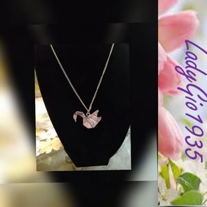 Silver Swan Pendant